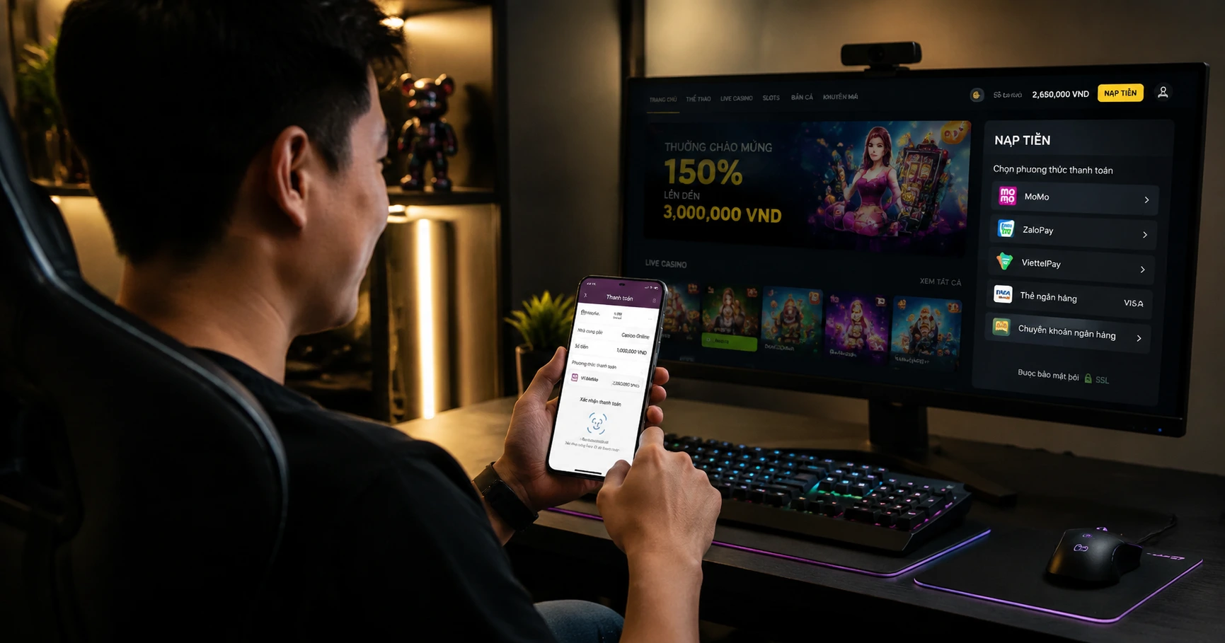Hướng dẫn thanh toán qua per handyrechnung bezahlen casino - image 3
